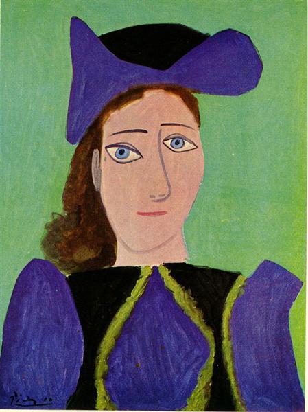 Pablo Picasso Classical Oil Paintings Portrait Of D.M.